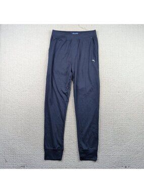 Tommy Bahama Jogger Sweatpants Navy Blue Drawstring Cozy Lounge Pants Men’s S